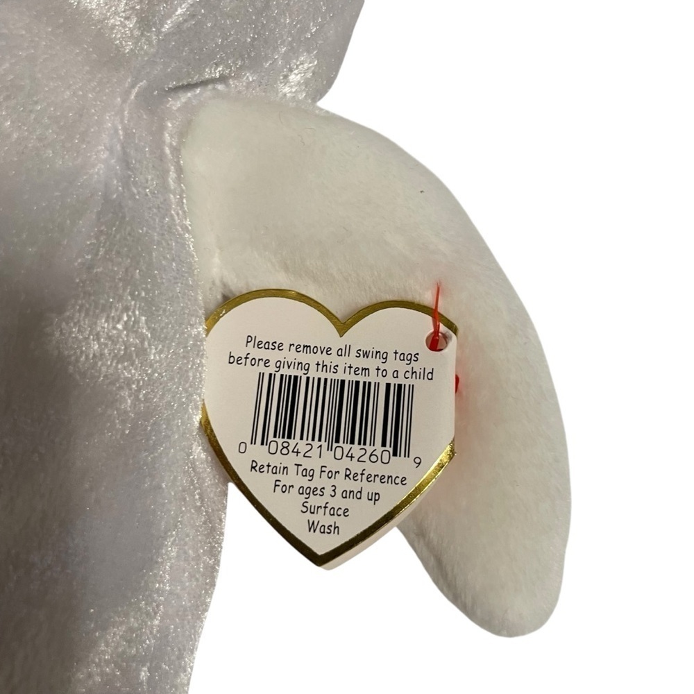 TY Beanie Babies “Sheets” Ghost 1999 Halloween Plush – Retired MWMT - Picture 9 of 14